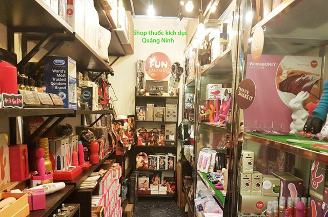 Cửa hàng thuốc và đồ chơi tình yêu ở Quảng Ninh